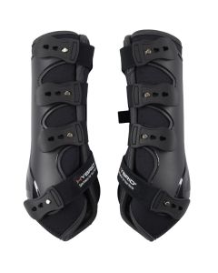 Catago Hybrid dressurgamacher sort med grå kant