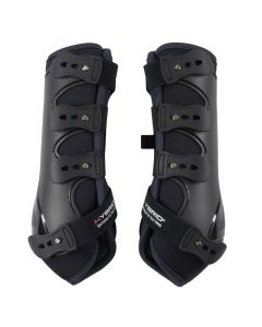 Catago Hybrid dressurgamacher sort med navy kant 